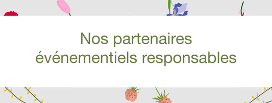 Nos partenaires événementiels responsables