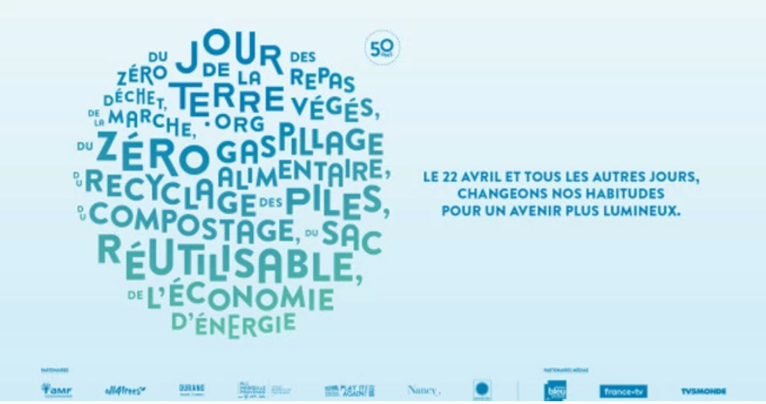 Le 22 avril, c'est le jour de la Terre !