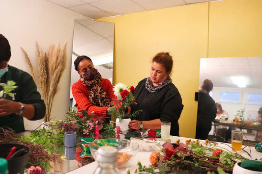 Portrait de Vanessa, notre formatrice fleuriste