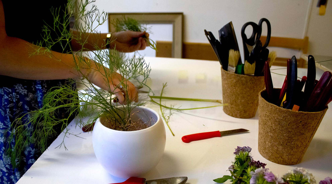 Matériel de fleuriste durable